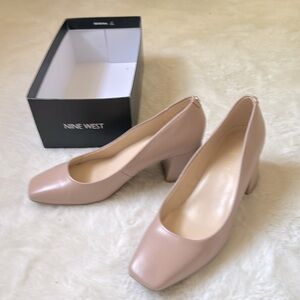 Ninewest nude heels